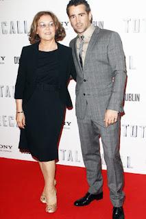 Colin Farrell in Dolce & Gabbana for 'Total Recall' premiere