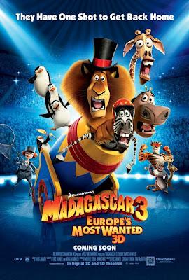 Madagascar 3, la festa del 3D