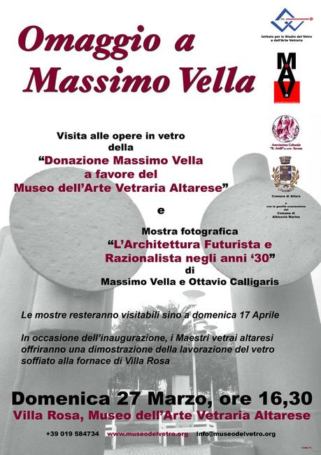 Mostre, Eventi e Manifestazioni del Museo del Vetro di Altare.