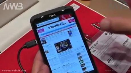 Anteprima HTC One XL e test velocità LTE  presentato IFA 2012
