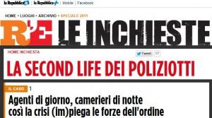 La second life dei poliziotti