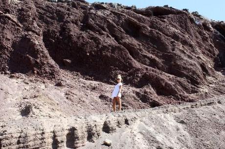 Santorini - day 2 - red beach & faros