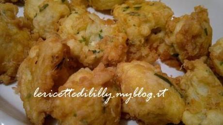 cavolfiore,frittelle,pastella,antipasti,