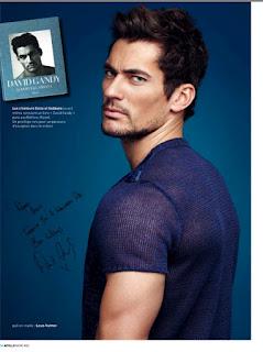 David Gandy in Dolce & Gabbana su Apollo Novo magazine