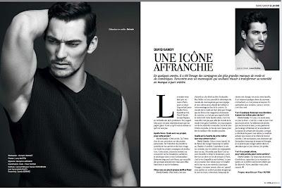 David Gandy in Dolce & Gabbana su Apollo Novo magazine