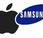 Apple Samsung, mela cerca blocco dispositivi