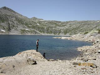 Rifugio Tita Secchi e il Lago della Vacca