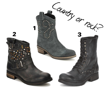 Country or Rock? Low boots a/w 2012-2013