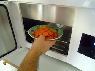 Polpettine con crema di carote