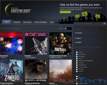 Steam Greenlight: vota i migliori giochi e portali nel catalogo di Steam