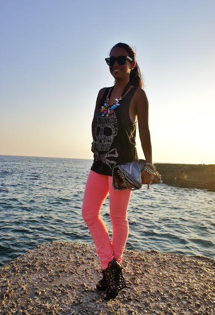 Pink Fluo Pants