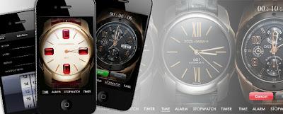 Svegliarsi in Style con l'applicazione Dolce & Gabbana iPhone Orologi