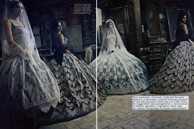 Dolce & Gabbana Alta Moda by Paolo Roversi su Vogue Italia