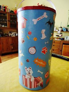 CONTENITORE CROCCANTINI PER CANI