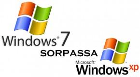 Windows 7 sorpassa Windows XP - Logo