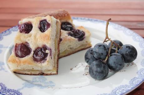 Schiacciata di uva al miele