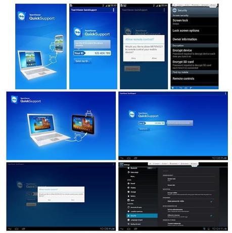 TeamViewer QuickSupport controllare in remoto smartphone Samsung Android!