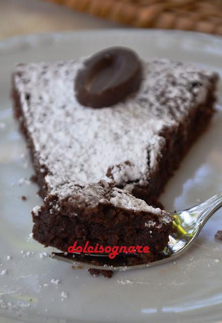 Torta al cioccolato bassa