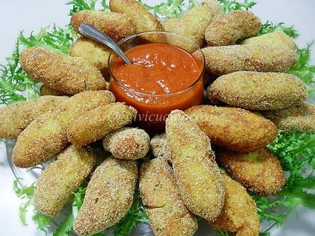 Croquettes di patate imbottite