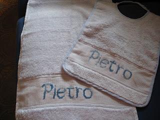 fiocco nascita luna in azzurro....work in progress