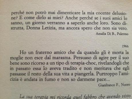 Cara Donna Letizia, una serie di estratti