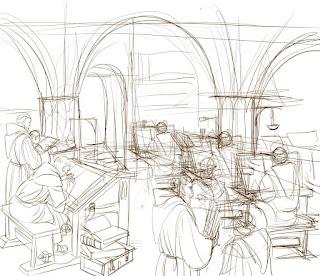 work in progress: lo scriptorium mediovale