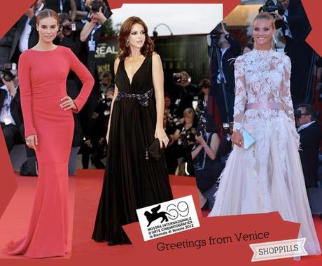 Mostra del cinema venezia vestiti star red carpet