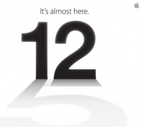 iPhone 5 It’s almost here il 12 settembre