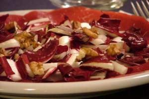 Carpaccio di bresaola con pesche