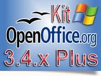 OpenOffice 3.4.x Plus - KIT per Windows