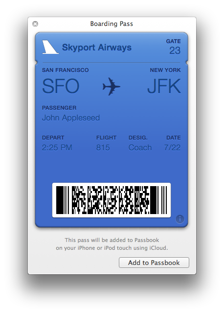 Passbook Won’t Require NFC, Will Work On Any iOS Device