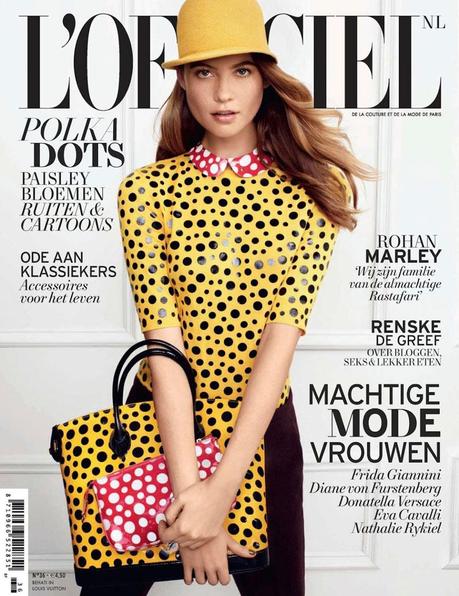 MAGAZINE | Behati Prinsloo per L’Officiel Netherlands Settembre 2012