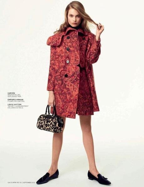 MAGAZINE | Behati Prinsloo per L’Officiel Netherlands Settembre 2012