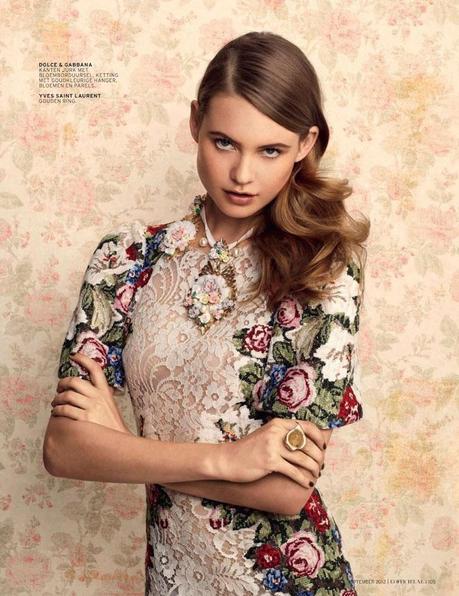 MAGAZINE | Behati Prinsloo per L’Officiel Netherlands Settembre 2012