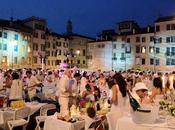 Bianco Nero: Udine tutti piazza cena spiazza