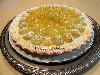 RICETTE DI STAGIONE .... CROSTATA D'UVA BIANCA