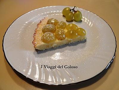 RICETTE DI STAGIONE .... CROSTATA D'UVA BIANCA