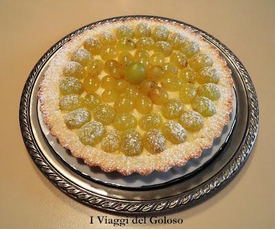 RICETTE DI STAGIONE .... CROSTATA D'UVA BIANCA