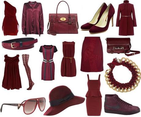 Burgundy is the new black