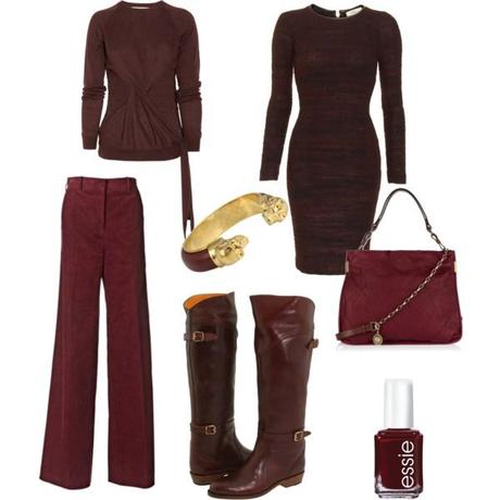 Burgundy is the new black