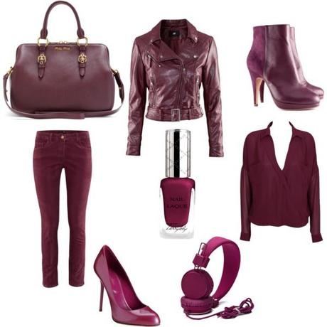 Burgundy is the new black