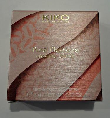 Review&Swatches; KIKO MAKEUP MILANO LAVISH ORIENTAL Pure Pleasure Creamy Blush nella colorazione 01 Bejeweled Sand