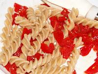 Fusilli Finger food al pesto di mozzarella