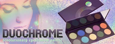 RIVOLUZIONE IN CASA NEVE COSMETICS: DUOCHROME revolutionary eyeshadow palette‏