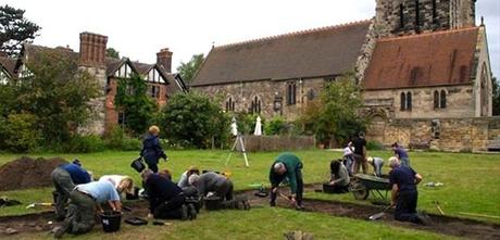 archeologi dilettanti e tesori nel Warwickshire