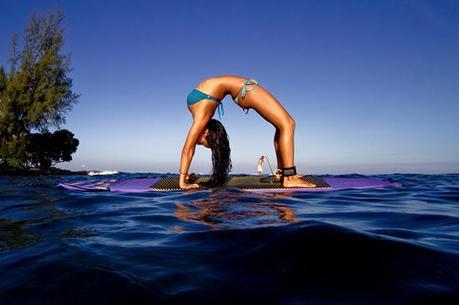 Yogaqua, where the ocean is your yoga mat