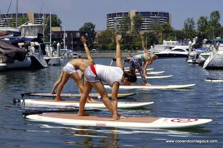 Yogaqua, where the ocean is your yoga mat