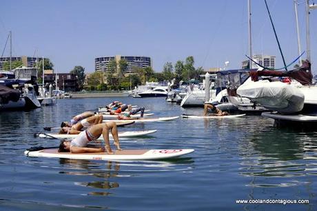 Yogaqua, where the ocean is your yoga mat