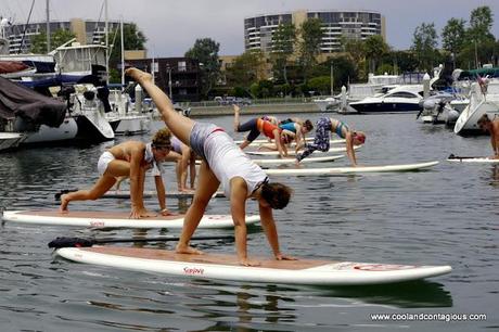 Yogaqua, where the ocean is your yoga mat