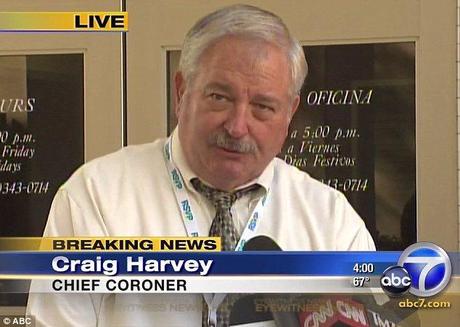 Craig Harvey il coroner degli illuminati